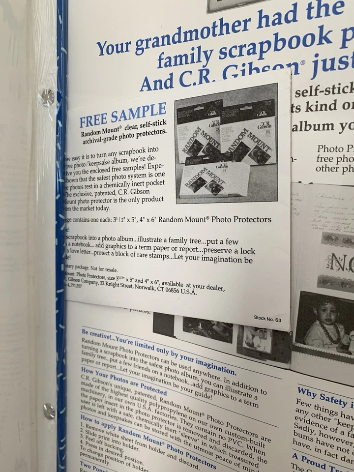 Álbum de recortes School Daze nuevo Cr Gibson de colección retro Foto 3 de 4