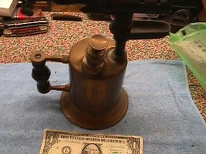 Vintage Clayton & Lambert MFG Co Blow Torch Sold as Found