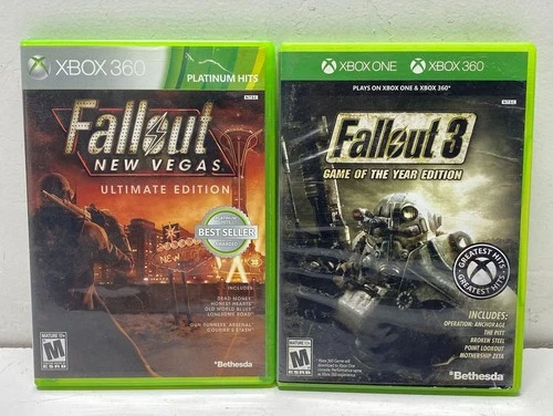 Fallout 3 GOTY & Fallout New Vegas Ultimate Edition - Xbox 360