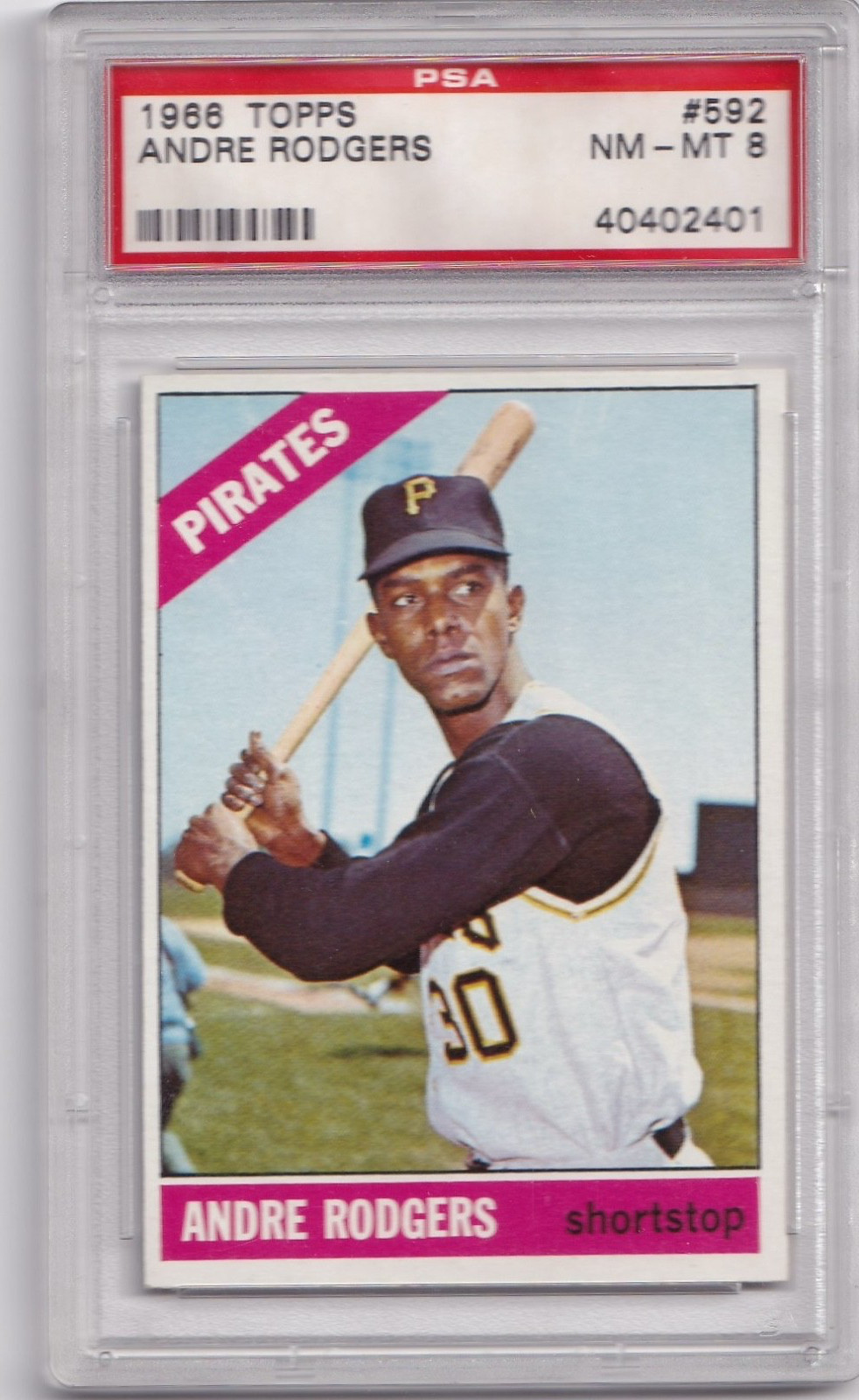 1966 Topps TOPPS #592 Andre Rodgers front
