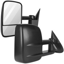 Tow Mirror Power Heated Black Dodge Ram 1500 02-082500 03-09 Tow Mirror Power Heated Black Dodge Ram 1500 02-082500 03-09