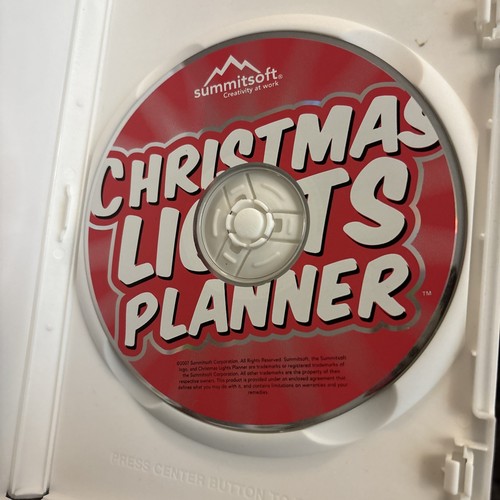 New Sealed Christmas Lights Planner by SummitSoft CD - Picture 3 of 3