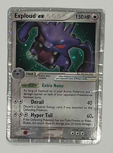 Pokemon - Exploud ex 92/100 Holo, Crystal Guardians