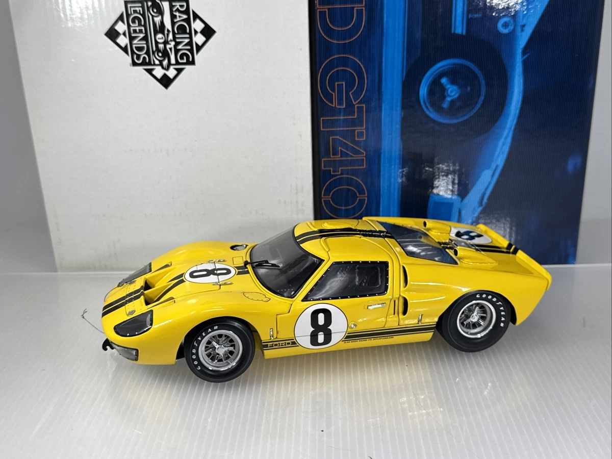 ☆未使用 EXOTO⁄エグゾト 1⁄18ミニカー 1966 #8 フォード GT40 Mk.Ⅱ