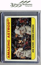 2018 Topps Heritage #CC-3 Amazing Astros (Altuve / Springer) Combo Cards