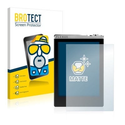 2x Schutzfolie Matt für Cowon Plenue D Displayschutz Antireflektierend