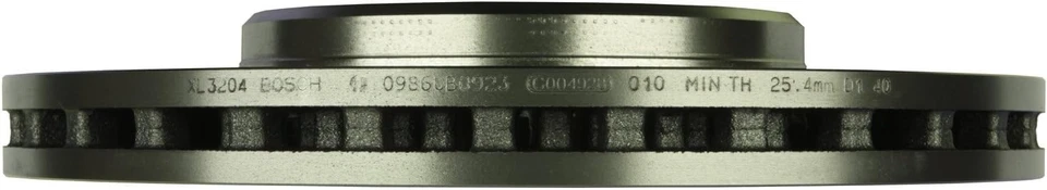 博世前刹车转子适用于梅赛德斯 C 级 E 级 CLK SLK 1996 - 2011 | 单个 — 第 3/4 张图片