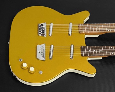 ダンエレクトロ ダブルネック 6-12　中古品　生産完了品　稀少 ダンエレクトロ ダブルネック 6-12 中古品 生産完了品 稀少