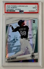 2020 Panini Phoenix Hyper #7 Luis Robert RC PSA 9 MINT SP Rookie /299 Parallel