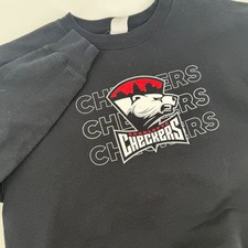 Charlotte Checkers Crewneck Sweatshirt Black Youth XL