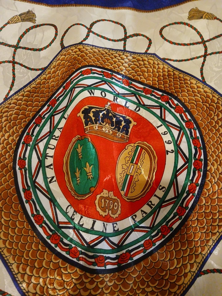 Blazer Vintage Años 90 Metro Alta Moda Natural World 1992 Celine Paris 18 Grande Foto 2 de 4