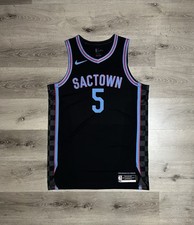 Nike De’Aaron Fox Sacramento Kings City Edition Jersey Authentic Sz 52 XL Nba