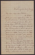 CLARA BARTON - AUTOGRAPH LETTER SIGNED 06/11/1883