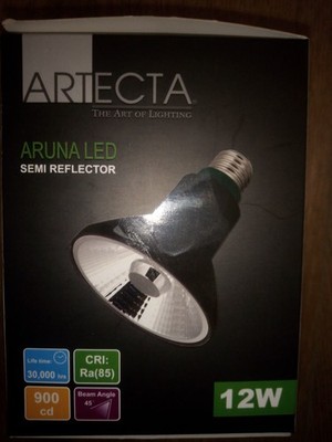 Artecta LED Part30 SPOT 45° E27 12W 230V 5000K COOL WHITE 30.000 Stunden neu OVP