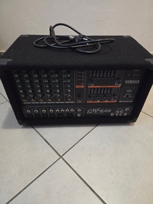 Yamaha EMX 640 Power Mixer - 6-Kanal Mischpult mit integriertem Verstärker