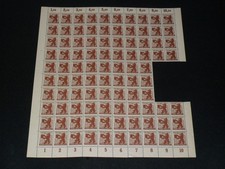 BBRA-MiNr.4-10 Pf.Berliner B&auml;r und Eiche(94 v. 100)