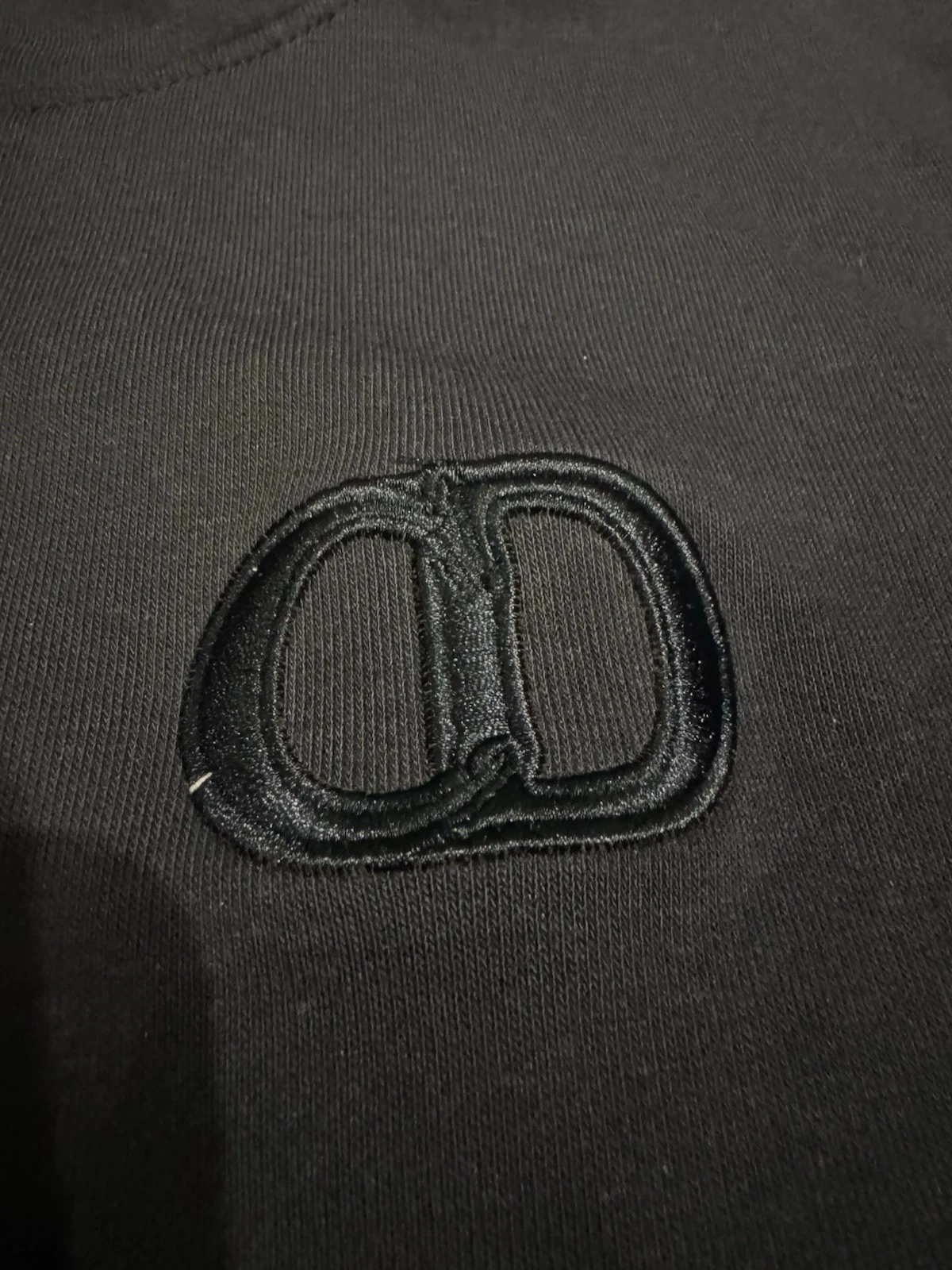 Dior Hoodie Simple Logo SS21 Collection Dark Blue Size S New WO Tags