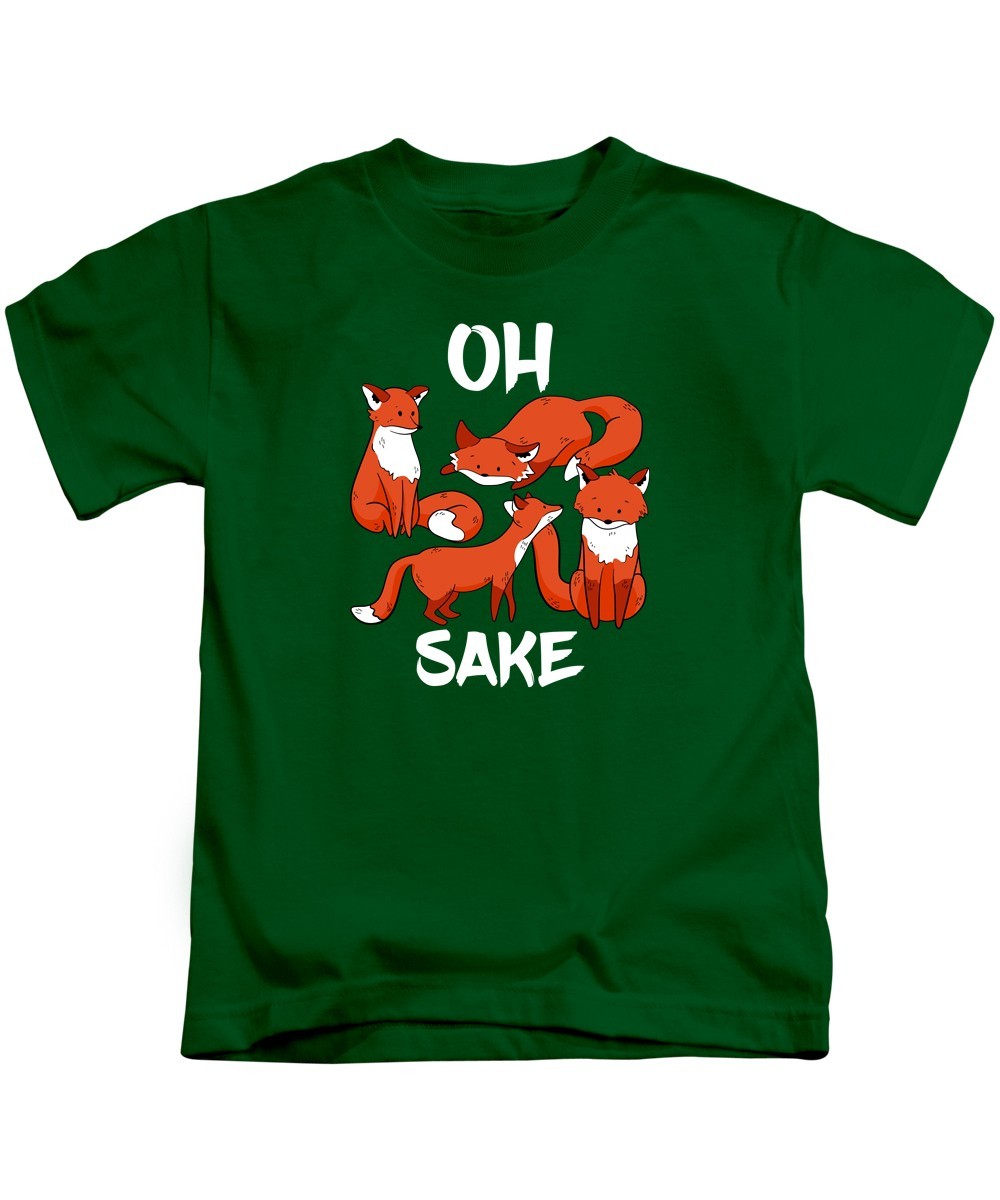 Oh Four Fox Sake Adults T-Shirt Funny New Gift Top Ladies Mens Unisex (New) image 2