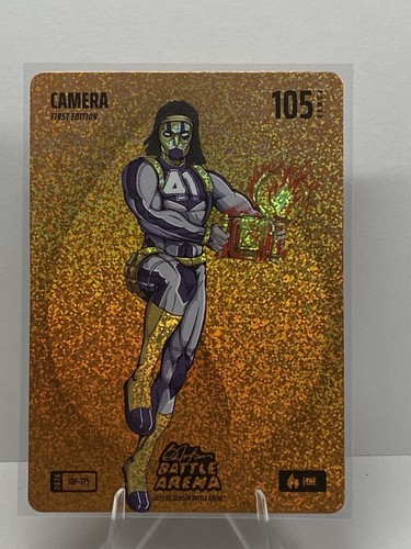 2026 Bo Jackson Battle Arena Fire IBF-175 Gold Camera