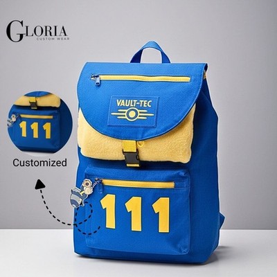 Fallout Vault Backpack | Vault-Tec 111 Inspired Gaming Cosplay Bag