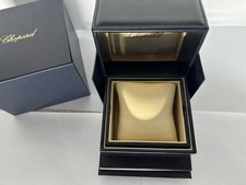 Original Chopard Uhren box Leder Blau mit Umkarton Perfekter Zustand