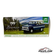 🇺🇸🇺🇸 Greenlight Artisan 1976 Ford Bronco Explorer Blue 1:18 B3🇺🇸🇺🇸