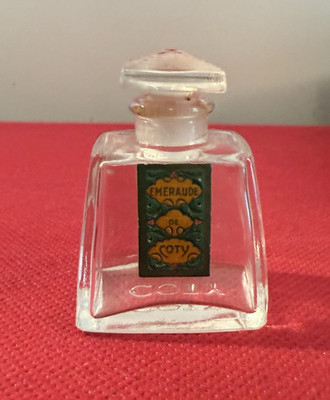 Lalique perfume bottle for Coty c1920 Mini Size