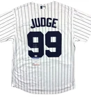Aaron Judge SIGNED New York Yankees Custom Pinstripes Baseball Jersey w/ PSA COA