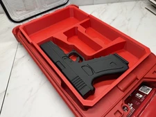 Milwaukee Packout 3d Printed Full Size Pistol Gun Tray for 48-22-8436 toolbox