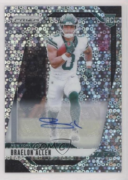 2024 Panini Prizm Rookies No Huddle Braelon Allen #311 Rookie Auto RC