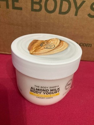 THE BODY SHOP Almond Milk Body Yogurt 200ml/6.91 oz - VEGAN - NEW - *US SELLER*