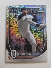 2025 Bowman Chrome Mojo Refractor Tarik Skubal #95