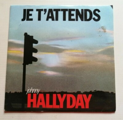 JOHNNY HALLYDAY Ich warte auf dich / In meinen Nächten vergisst man 7'' 45T PHILIPS 888179-7