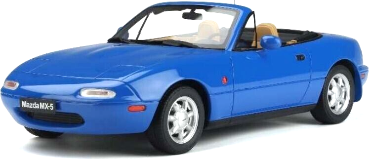 ビリヤード OTTO 1 18 Mazda MX-5 NA Resin Series by OttOmobile in Blue OT934 Model