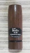 Faulk's Game Call Q-20 Bobwhite Quail Call