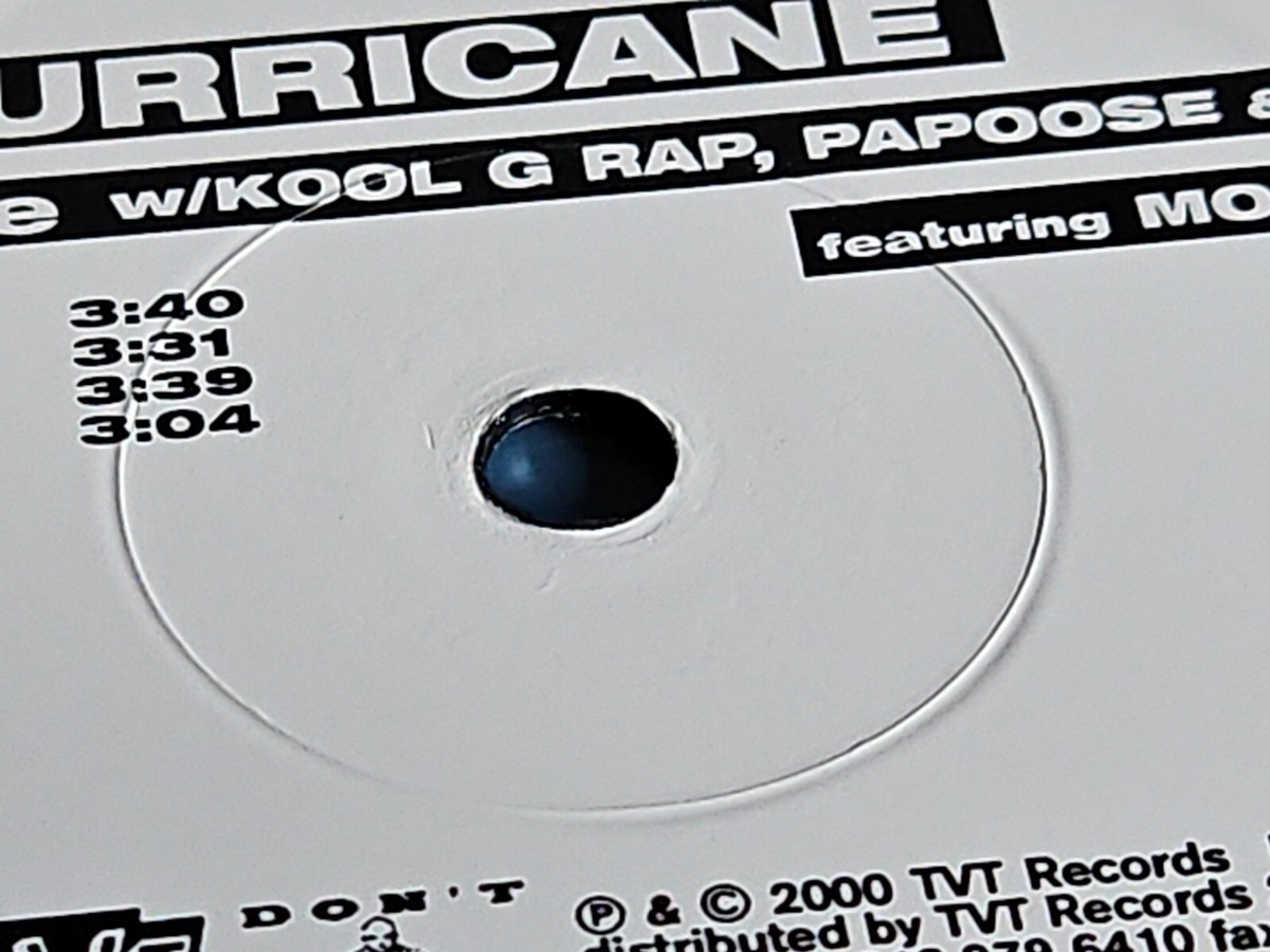 DJ HURRICANE ‎– Connect / The Life (2000) NM 12