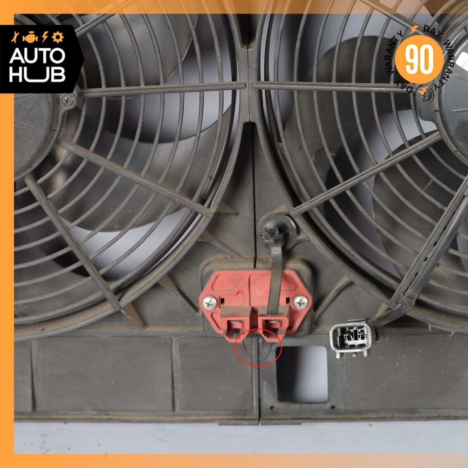 05-07 Maserati Quattroporte M139 Radiator Cooling Fan Motor 022760 OEM 79k