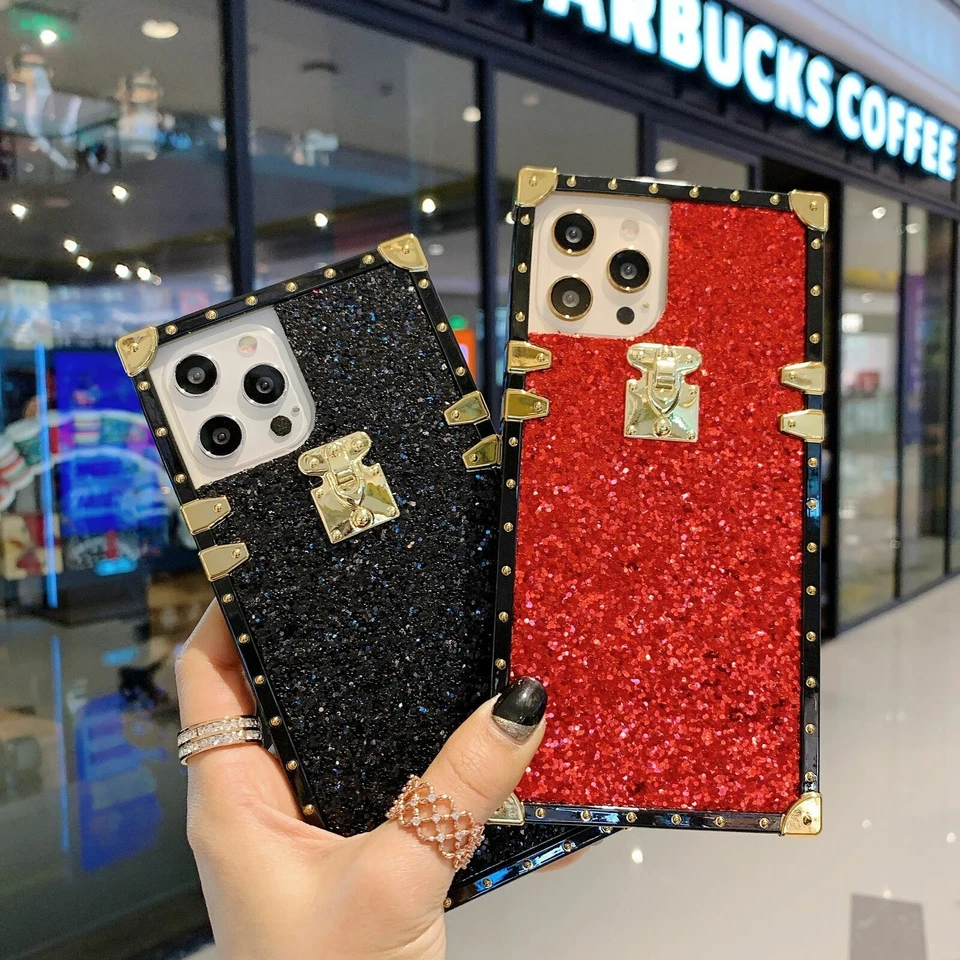 Bling Glitter Cover Case For Huawei Mate 60 Nova 13 P60 Honor 90 70 60 200 300 - Image 2 of 4