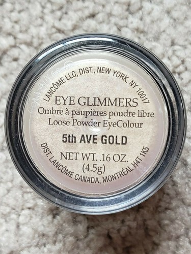 Lancome 5th AVE GOLD Eye Glimmers Loose Powder EyeColour Shadow (0.16 oz/Sealed) - Picture 2 of 4