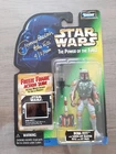 Star Wars Kenner POTF 1997 Boba Fett Figure Freeze Frame Signed Autographed