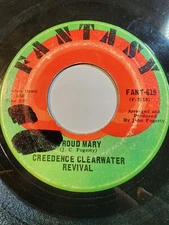 Creedence Clearwater Revival -Born on the Bayou/ Proud Mary GOOD+ F289