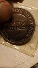 Shaq O'Neal first Round Pick 1992 Silver Coin (.999 Silver.