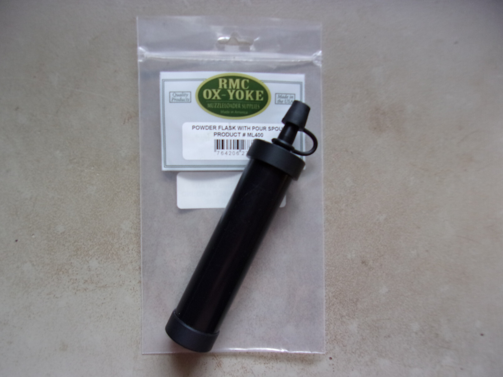 Black Powder Tube Flask - Durable ABS Quality - Easy To Use ...