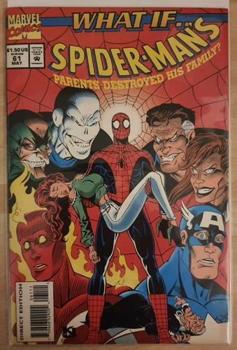 What If? #61 Spider-Man's Parents Destroyed His Family? High Grade