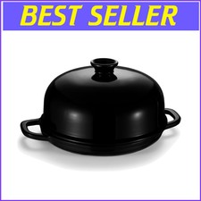 Durable Round Bread Oven - 6 Qt Cast Iron wit...