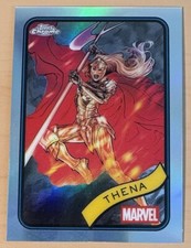 2025 Topps Chrome Marvel Thena Silver Refractor #2