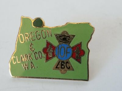 Oregon & Clark Co. WA. IOF LBC Lapel Pin