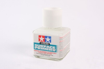 Tamiya 87096 Liquid Surface Primer 40ml Bottle, White