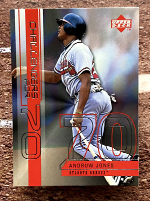 Andruw Jones 1999 Upper Deck Challengers for 70 Inserts #C26 Atlanta Braves