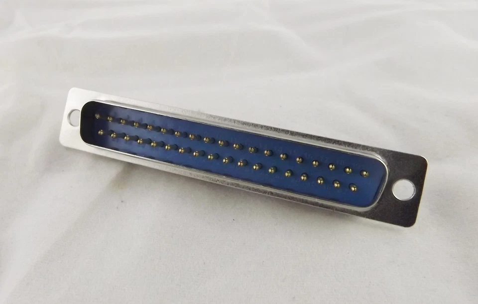 1pcs 37 Pin 2 Rows D-SUB DB37 Male Plug Solder Type Straight Connector Adapter - Image 3 of 4